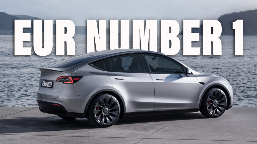  Tesla Model Y Crowned Europe’s 2023 Sales Champ, Only EV In Top 30