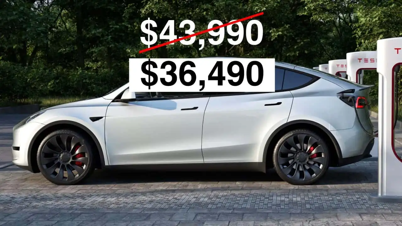 Tesla Model Y Point-of-Sale Price