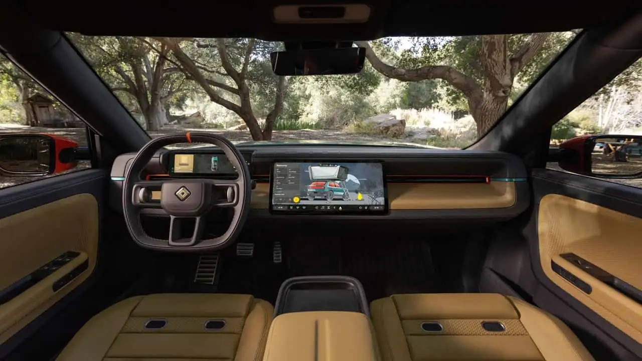 Rivian R3X Interior