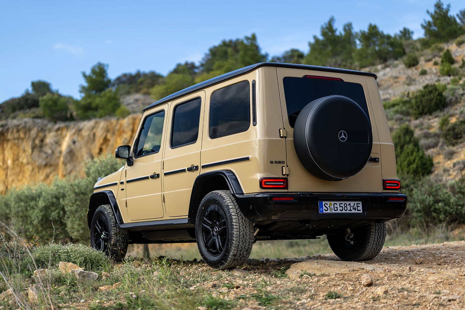 Mercedes-Benz G 580 with EQ Technology, the first electric G-Class SUV, also known as the G-Wagen