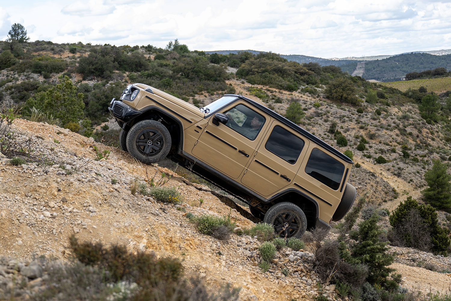 Mercedes-Benz G 580 with EQ Technology, the first electric G-Class SUV, also known as the G-Wagen