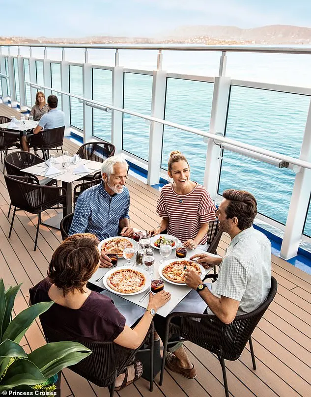 The ‘Princess Premier’ package entitles you to two free speciality meals per cruise in award-winning restaurants and unlimited casual dining meals