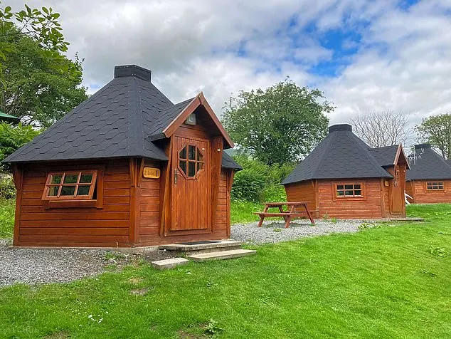 Some of the accommodation available at Perthshire’s Cruachan Farm Holiday Park