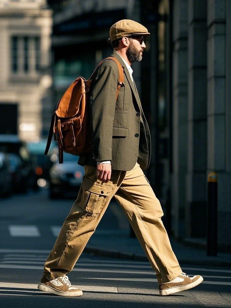 Smart Casual Layers + Cargo Pants Style + Men's Fashion Upgrade