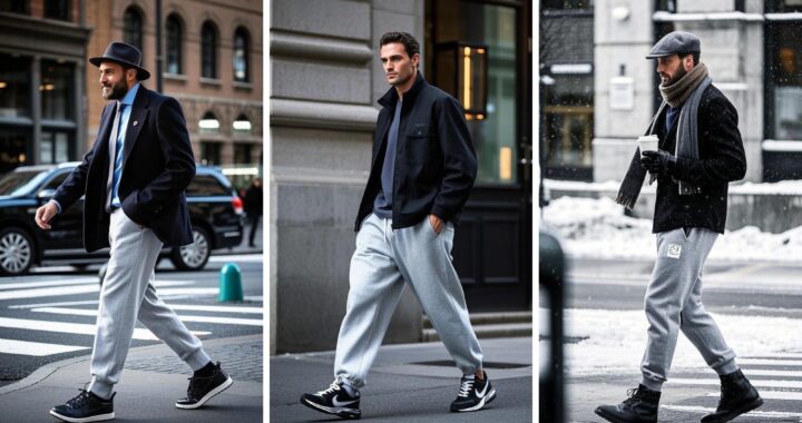 How to Style Sweatpants: A Guide to Effortless Men’s Winter Fashion