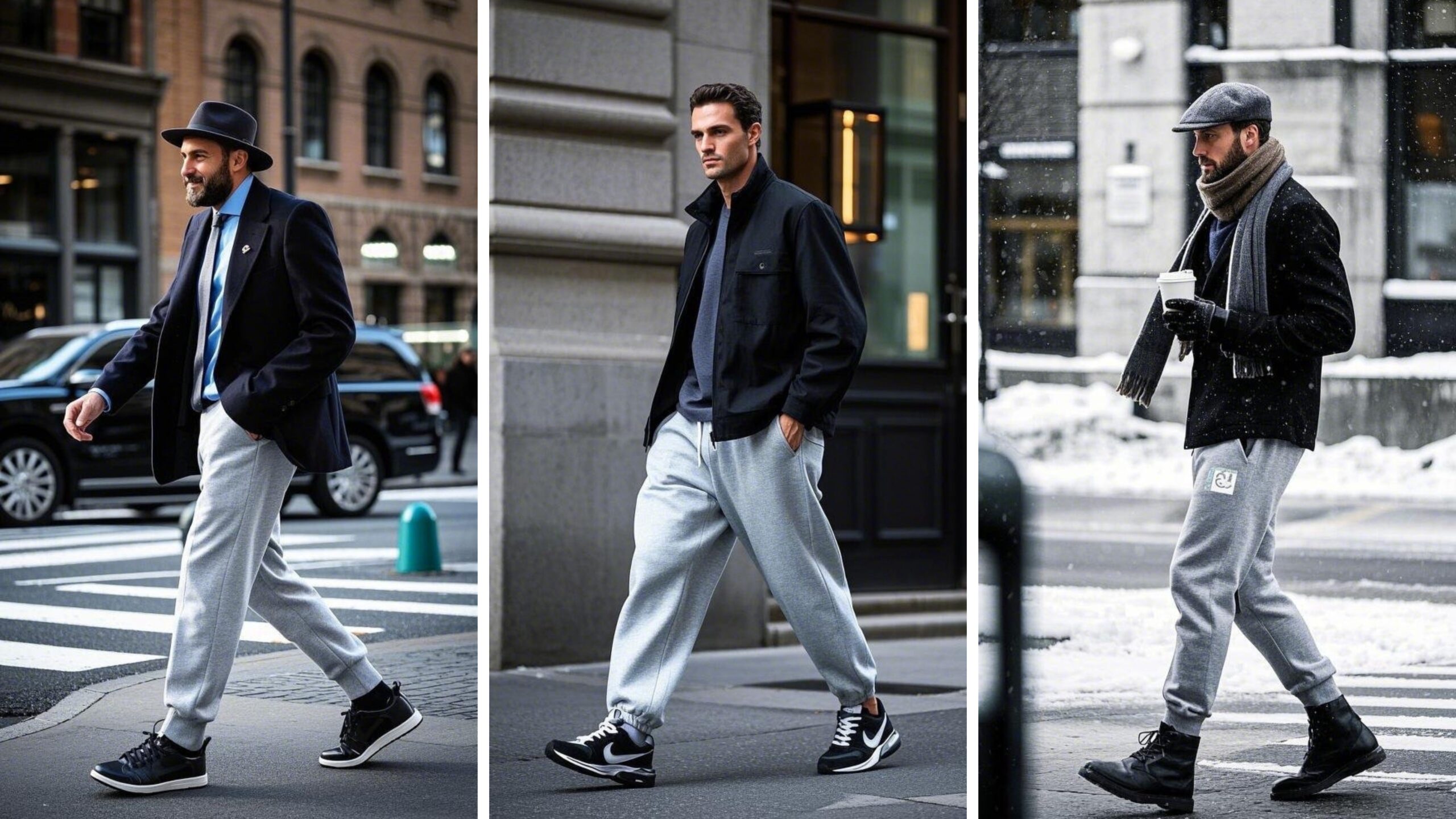 How to Style Sweatpants: A Guide to Effortless Men’s Winter Fashion