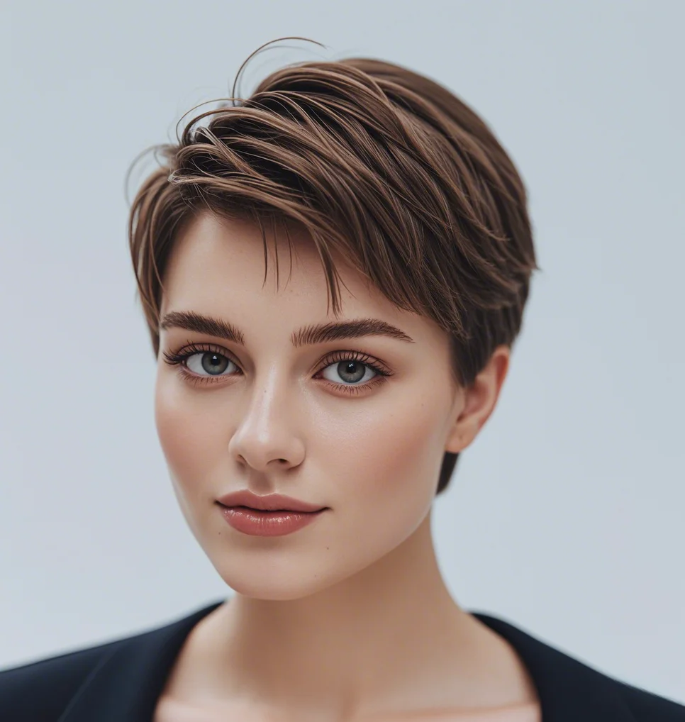 Classic Sleek Pixie Cut