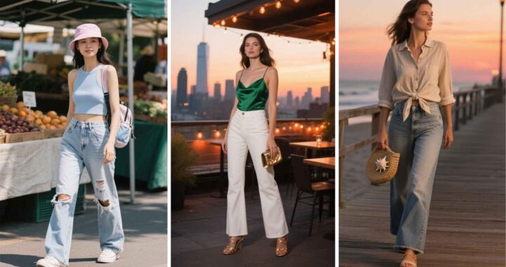 Sun-Ready Fashion: How to Style Flare Jeans in Summer