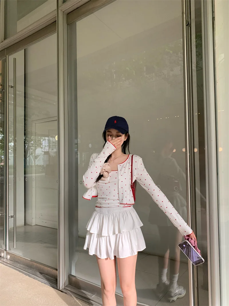 4. Sporty Sweetheart Layered Look