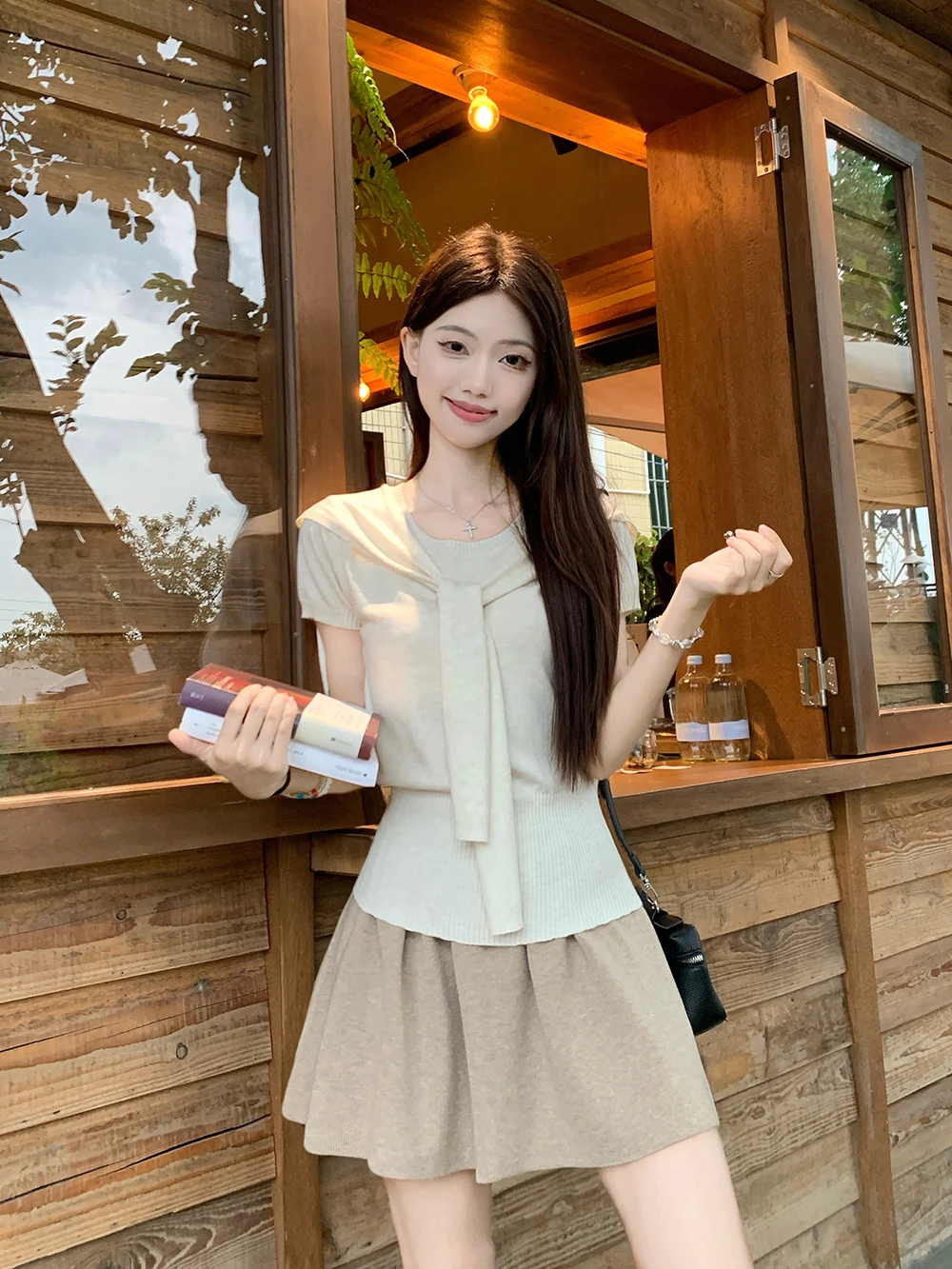 7. Soft Academia Café Stroll