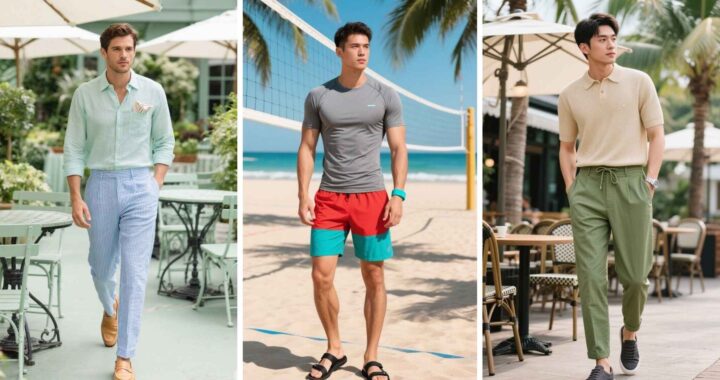 Coastal-Cool Men’s Summer Outfits: 10 Fresh Looks From Sunrise Trails to Midnight Decks