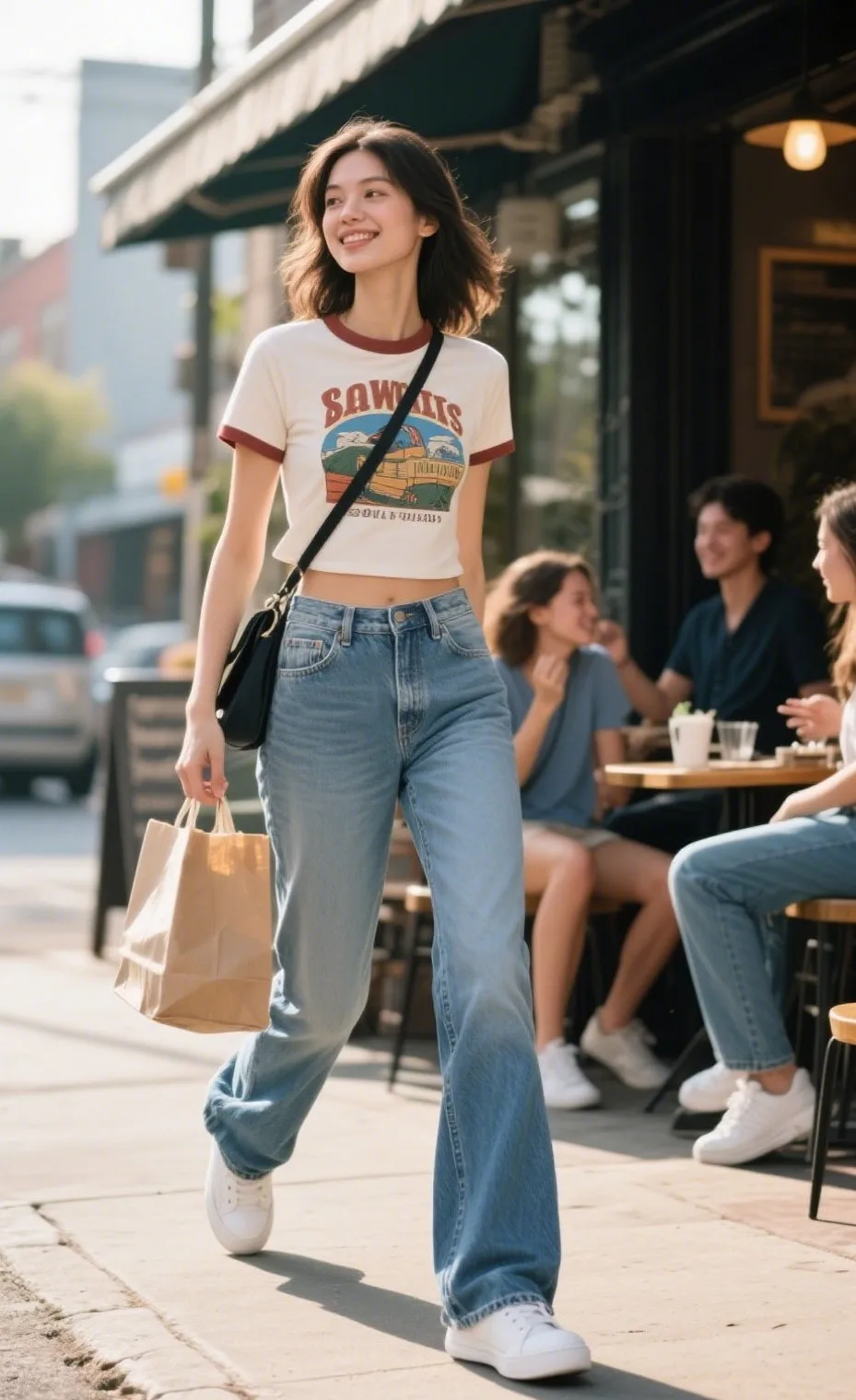 3. Keep It Casual with a Graphic Tee
