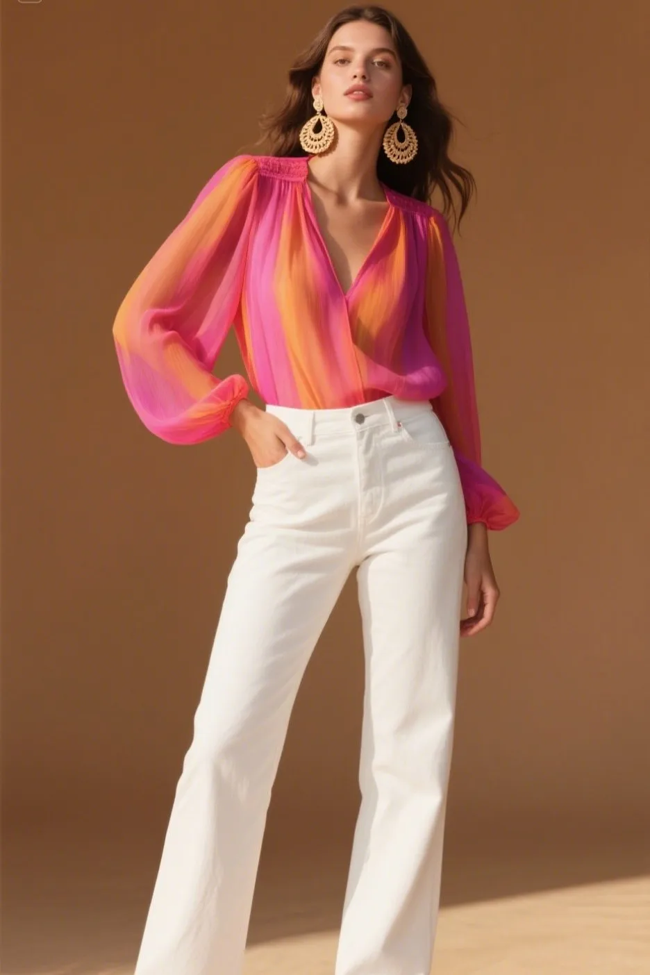 7. Pair with White Jeans