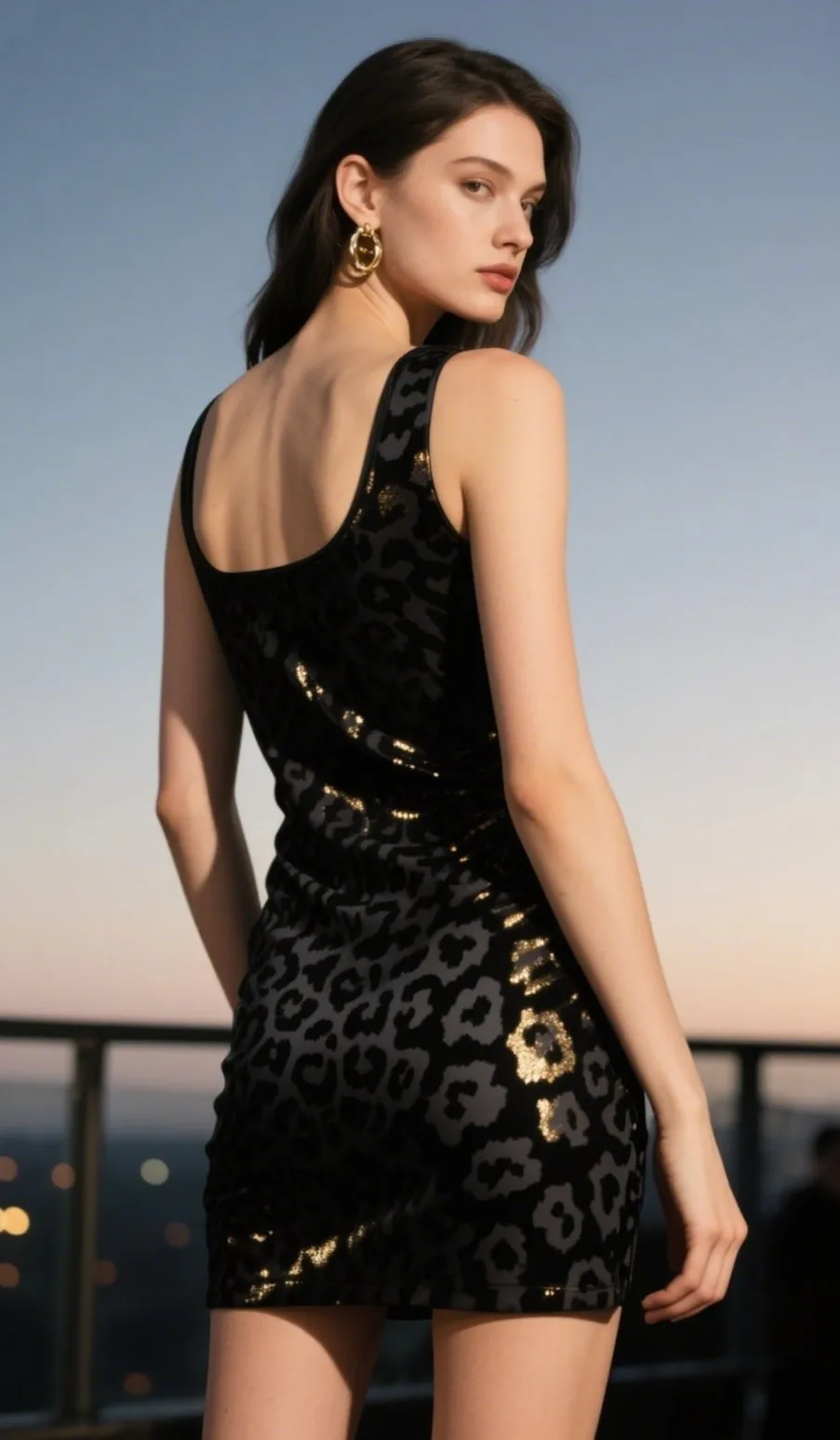 5. “Midnight Meow” Racerback Mini