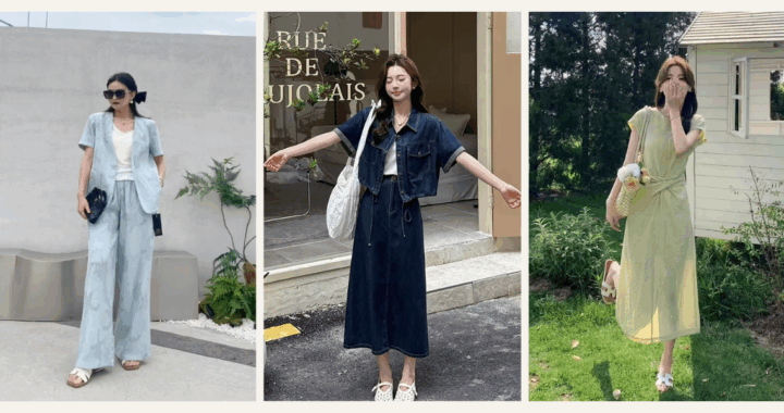 9 Korean Summer Outfits That Define Feminine Street Style