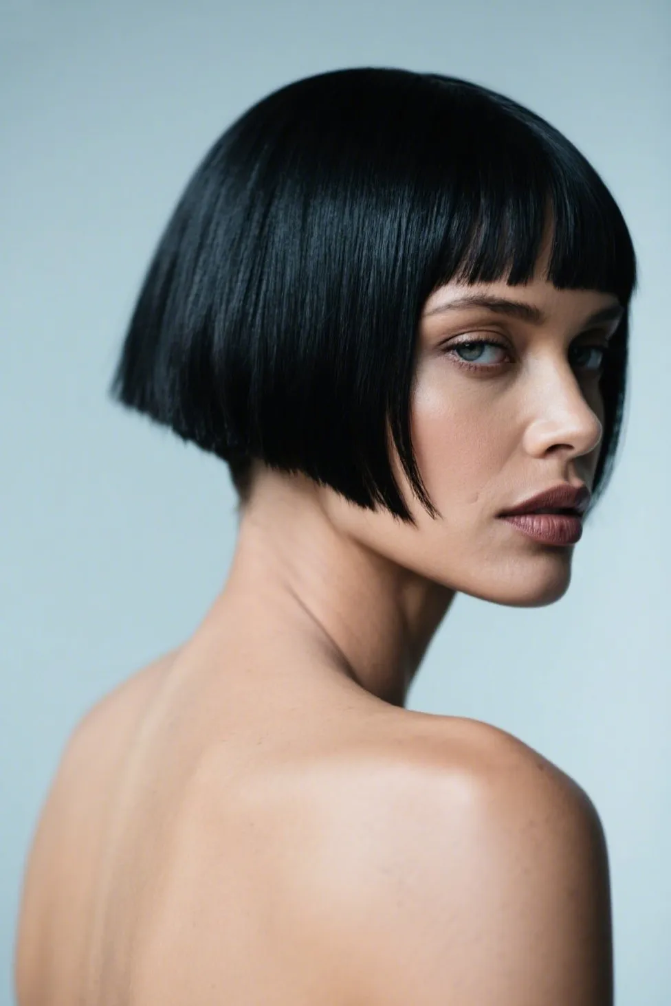 1. Straight Hair