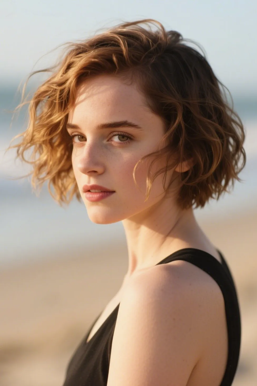 2. Wavy Hair