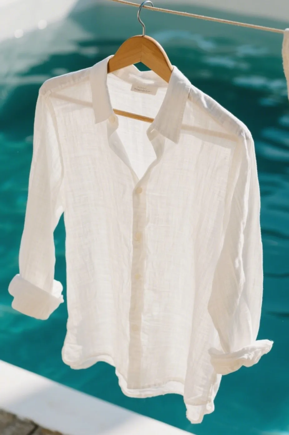 1. Wash with cold water.