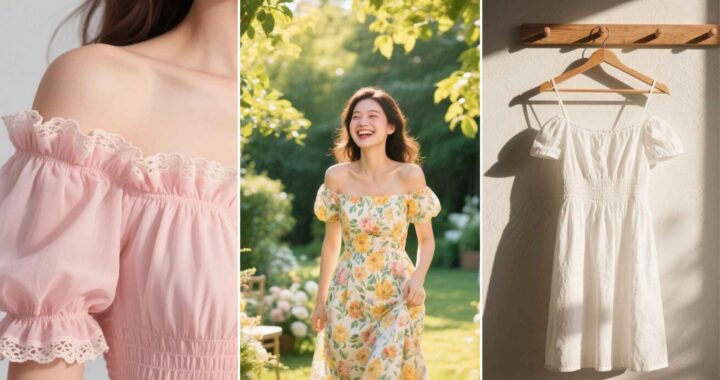 What is the Off-the-Shoulder Dress Called?