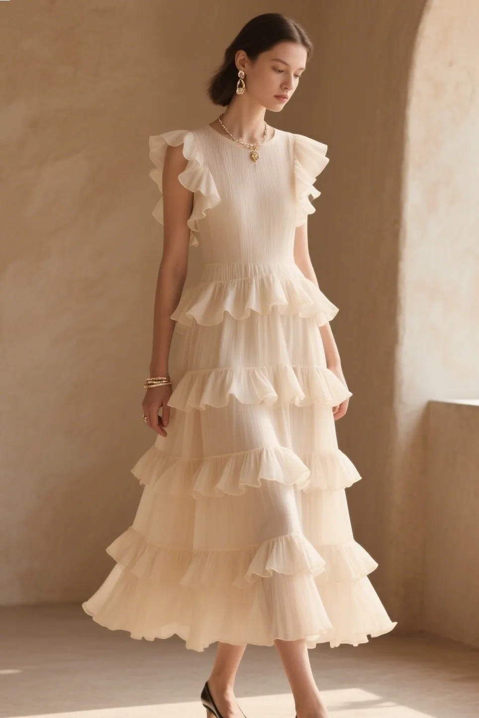 🌟 1. Let the Dress Do the Talking