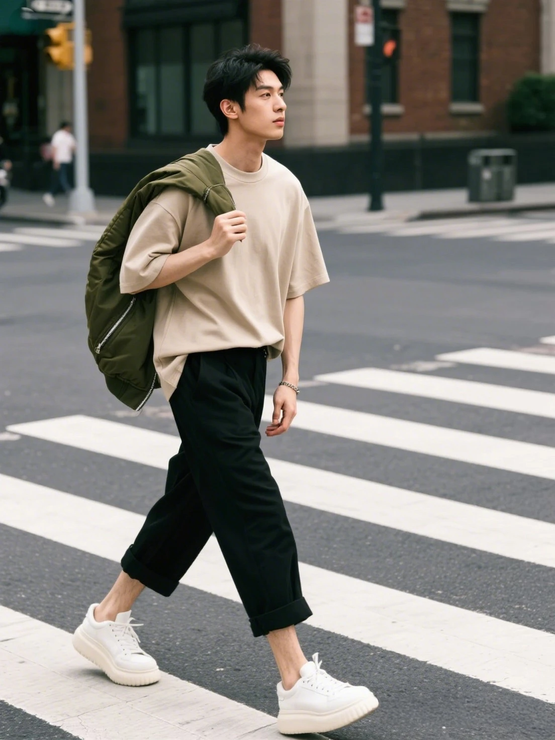 How to Wear Oversized T-Shirts the Right Way