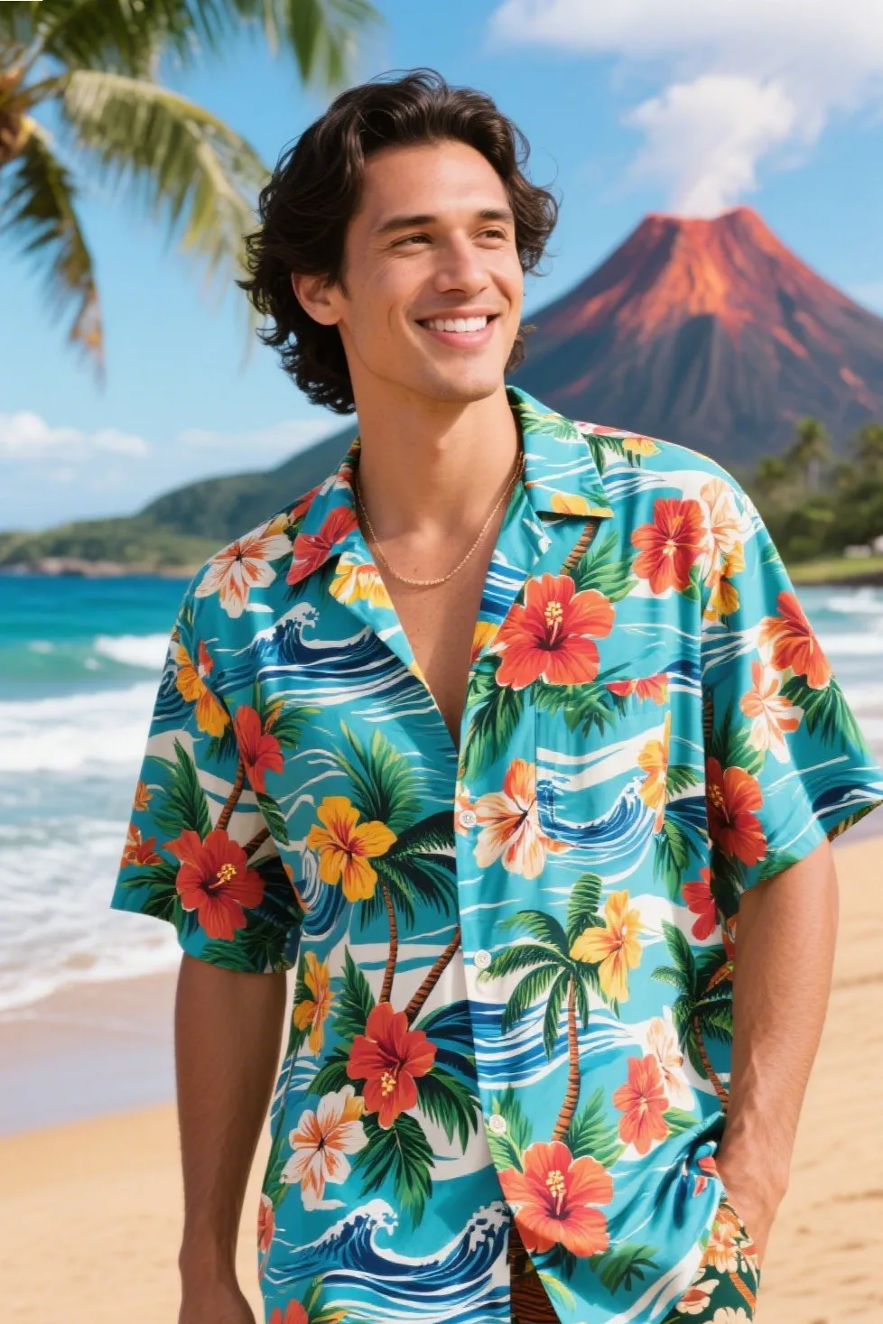 🍍 Hawaiian Shirt (aka Aloha Shirt):