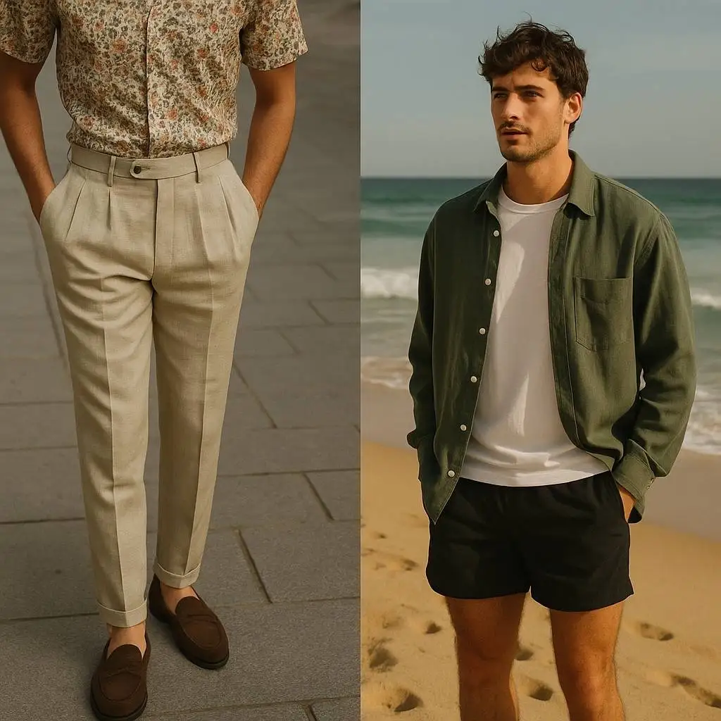 How Men Are Styling Hawaiian Shirts Today