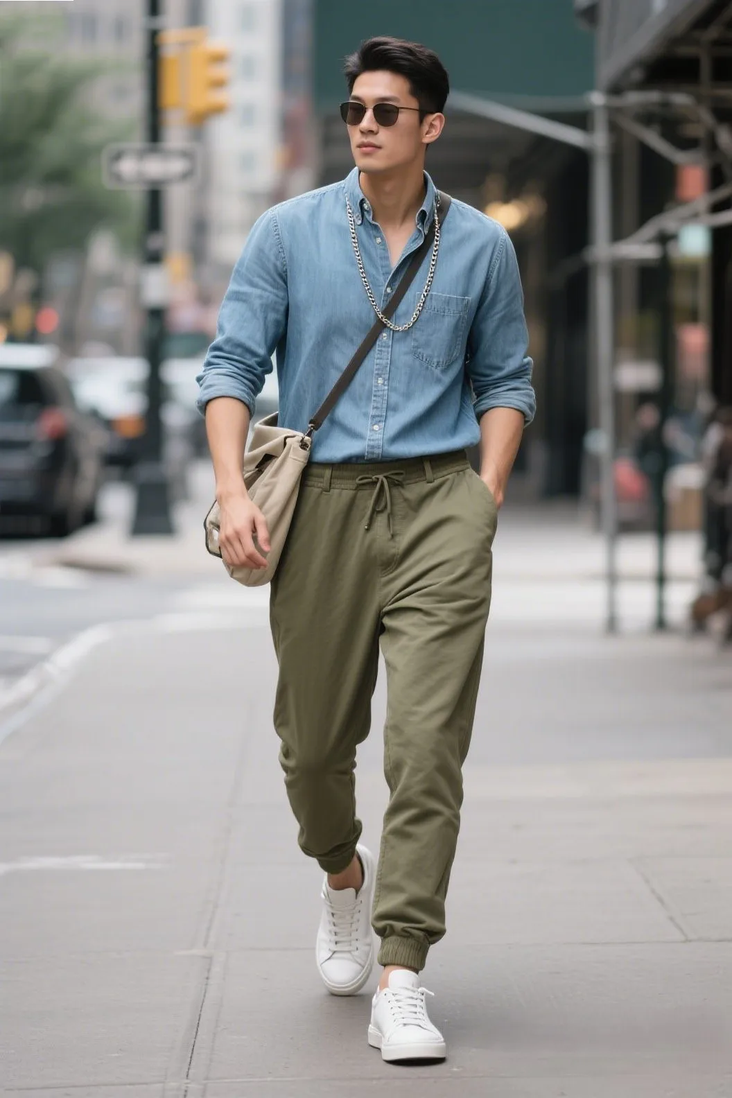 2. 🌆 City Casual Cool (Casual Shirt Edition)