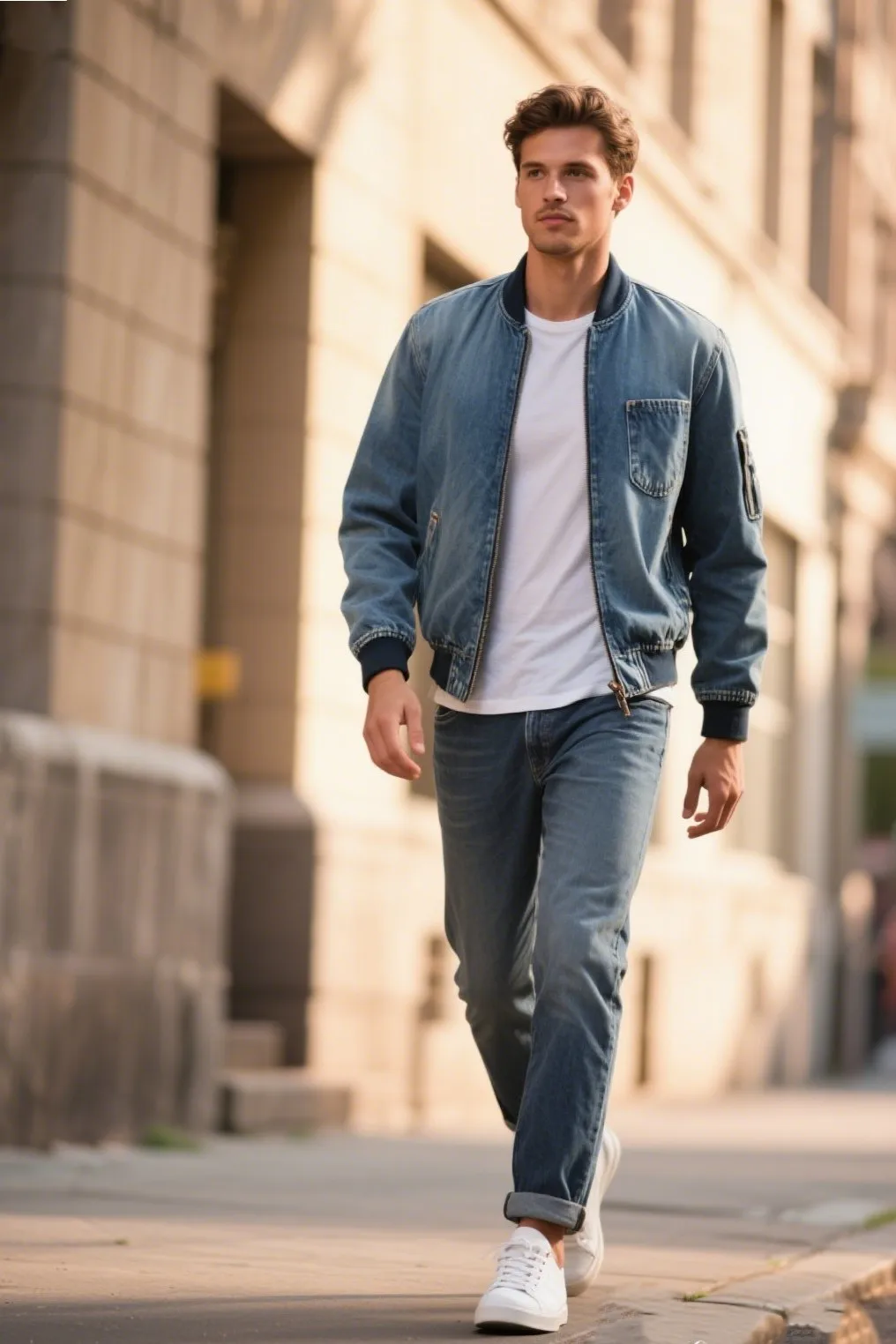 3. Layer Lightly With a Casual Jacket or Overshirt