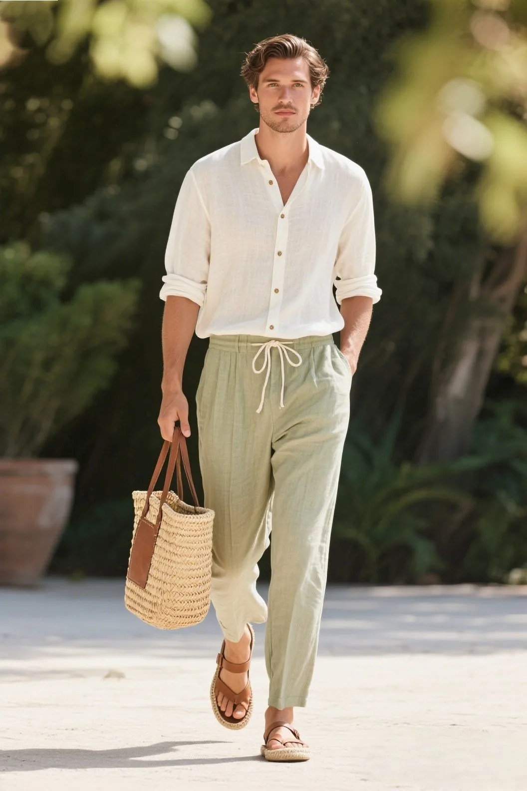 1. The Linen Set: Where Comfort Meets Class