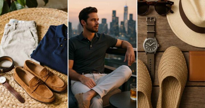 What is Casual Chic for a Man in Summer?