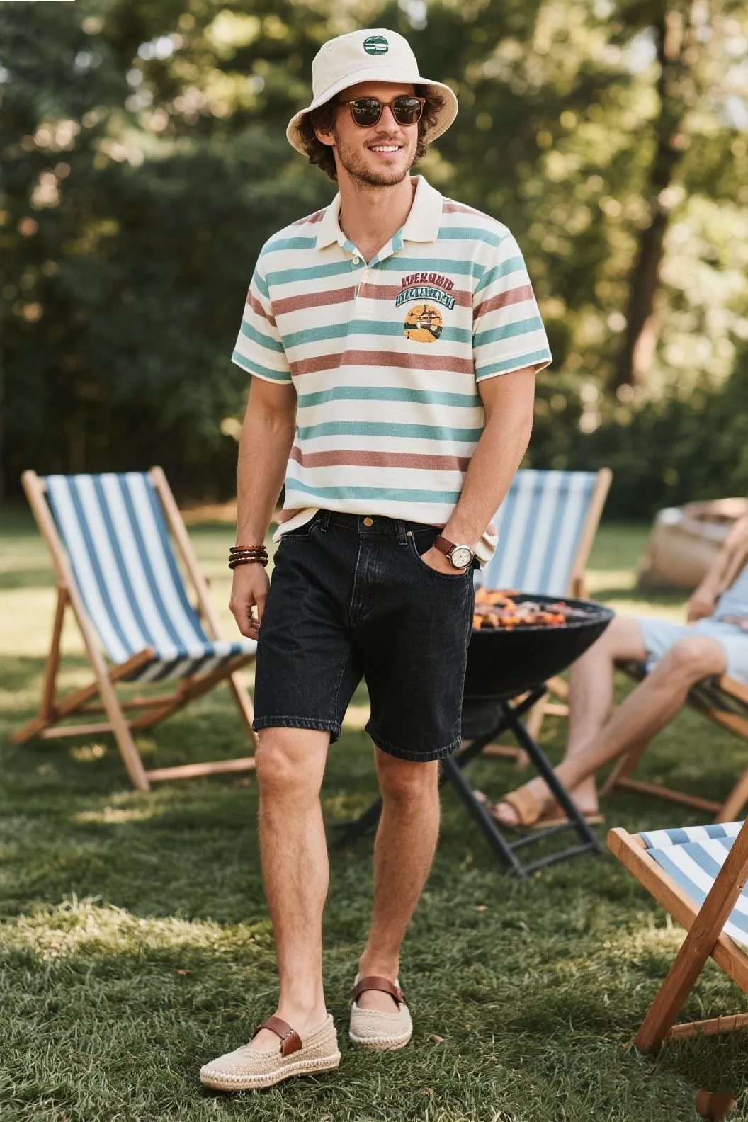 2. The “Weekend BBQ Cool” Look