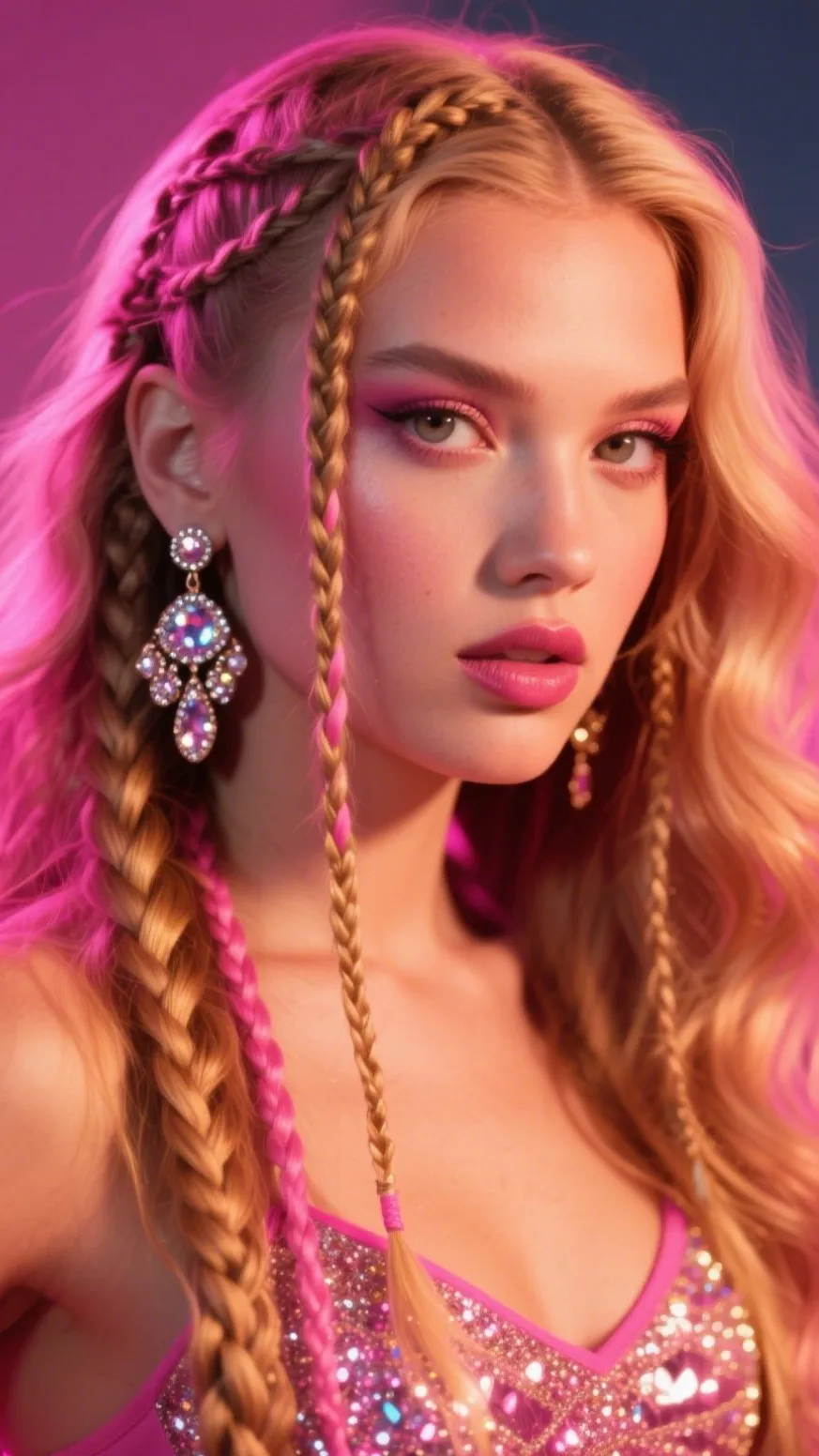 6. Micro Braids or Accent Braids
