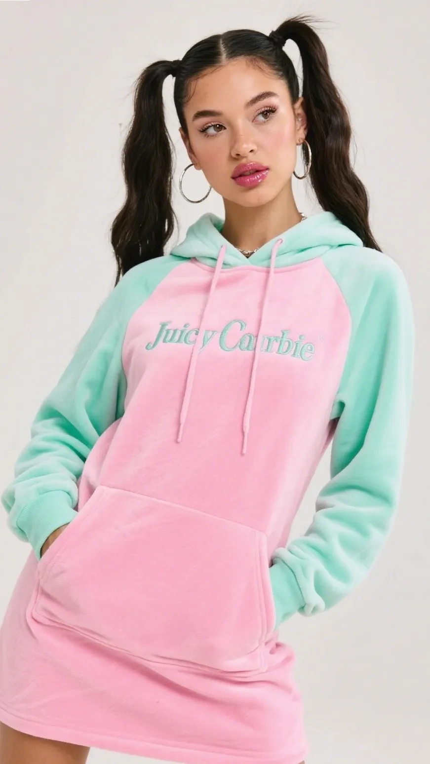 Velour Hoodie Dress ✨🧸
