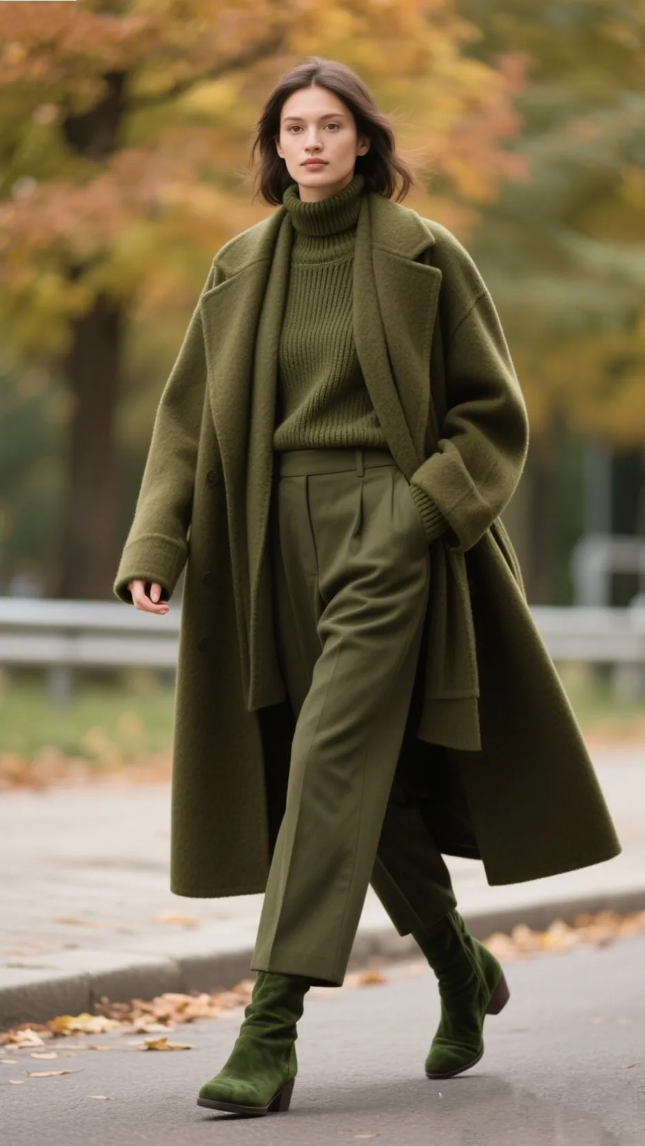 3. Earthy Monochrome Layers 🌾