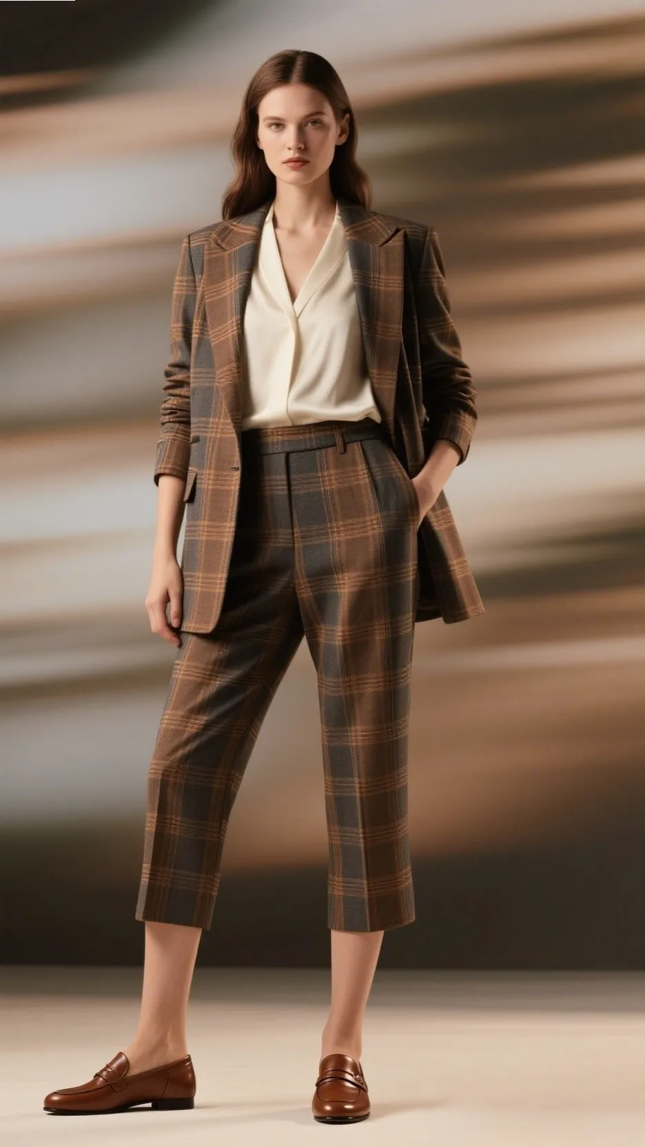 5. Plaid Power Suits 🟫