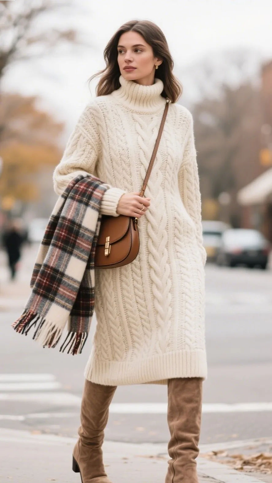 8. Cozy Cable Knit