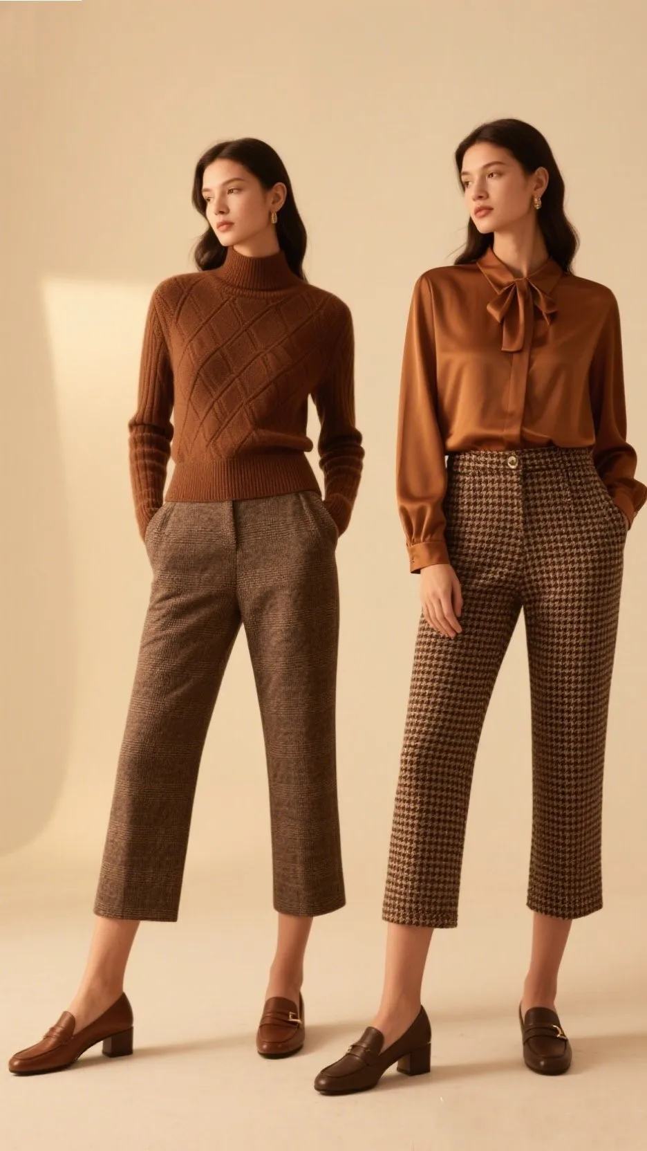 5. Tailored Cropped Trousers 📏