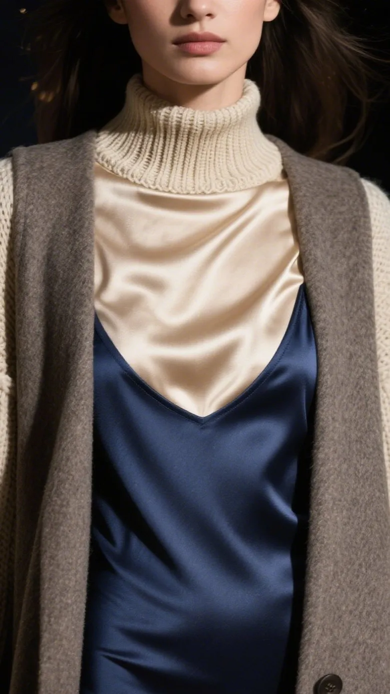 7. Satin & Silk Underlayers 🌙