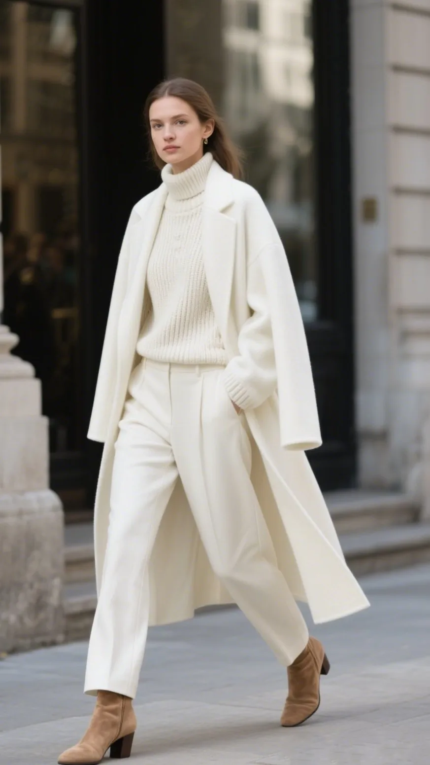 1. Layered Cream & Ivory Ensembles 🕊️