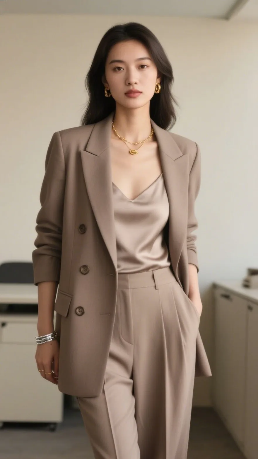 2. Taupe Tailoring 🪶