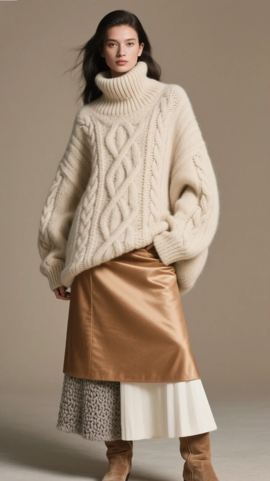 3. Oatmeal Knitwear 🥣