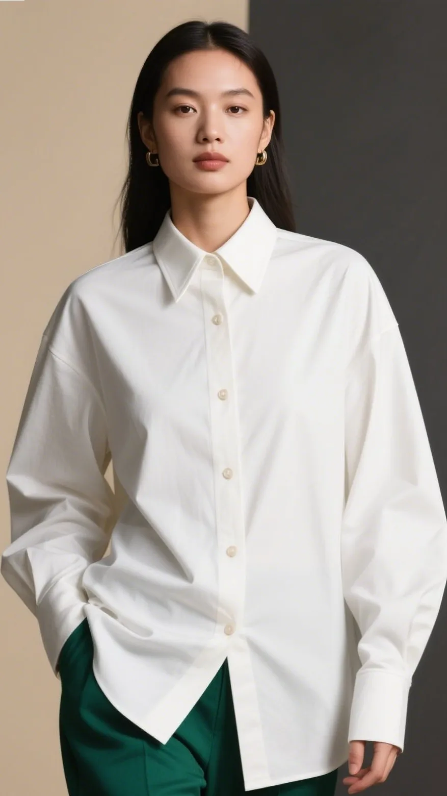 1. The Elevated Button-Down Shirt 👔