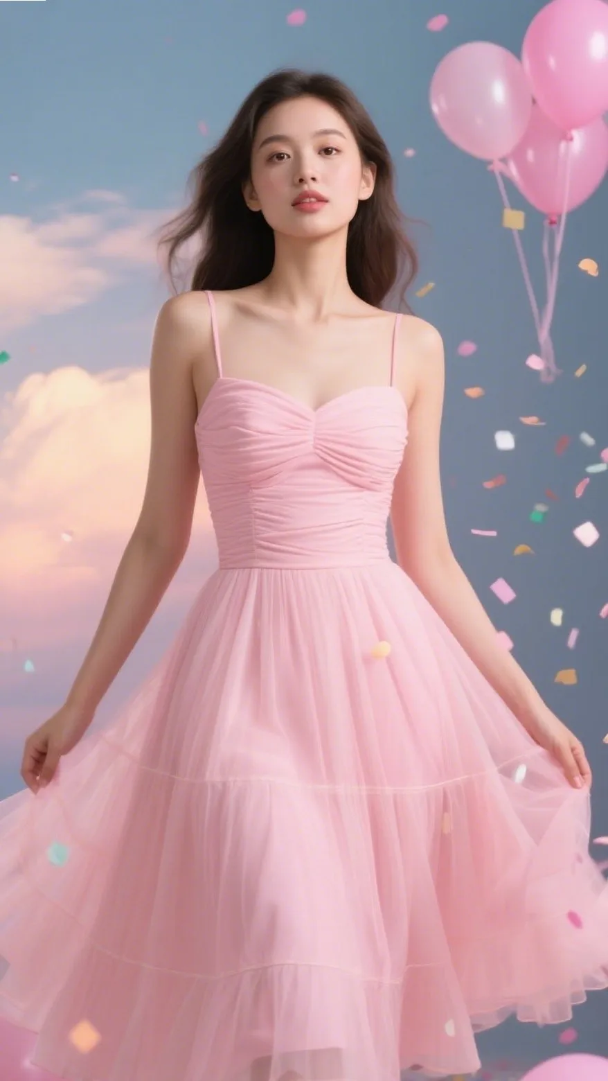 1. The Pink Fit-and-Flare Dream – “Bubblegum Princess”