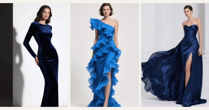 10 Blue HOCO Dresses That Shine Against a White Backdrop 💙✨