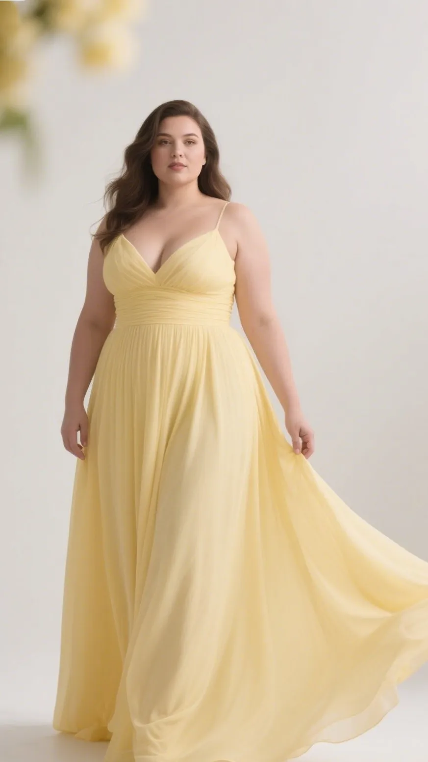 7. The Empire Waist Maxi Dress â âGrace in Yellowâ
