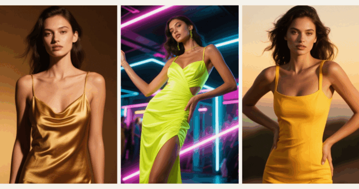10 Yellow HOCO Dresses That Shine on Tan Skin ✨