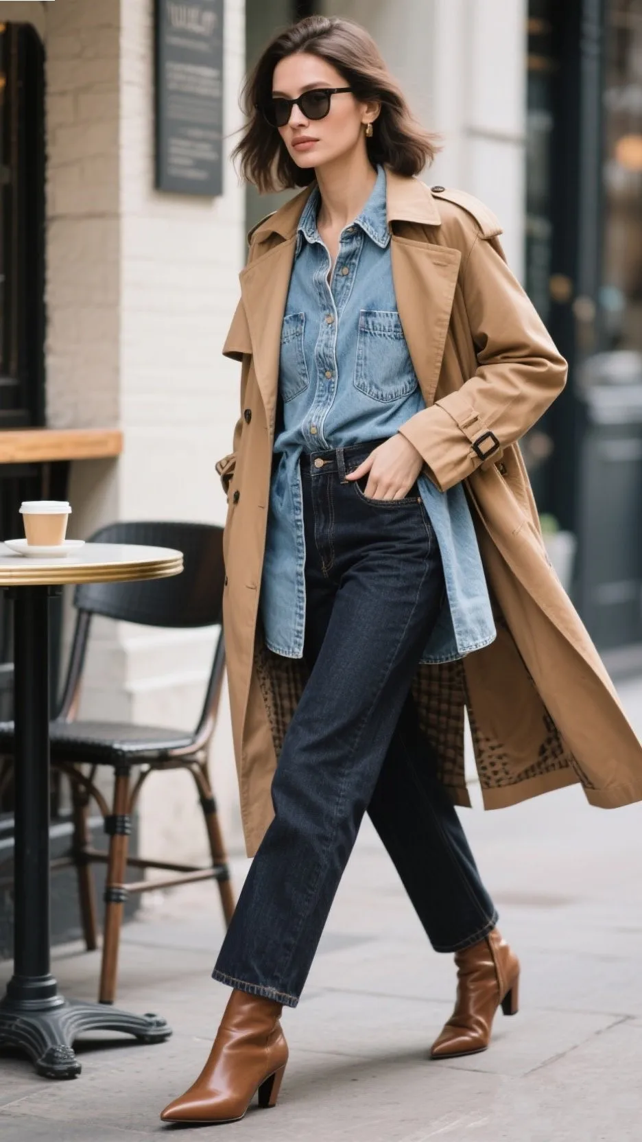 5. Denim-on-Denim Layers