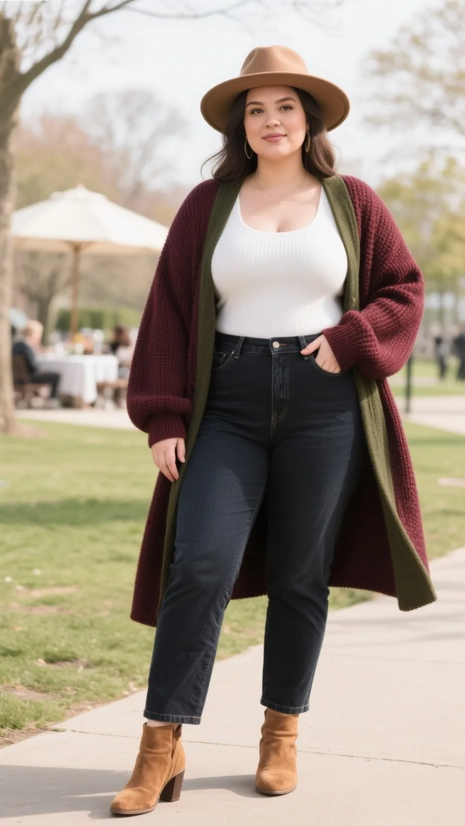 8. The Casual Chic Cardigan Outfit ๐งโจ