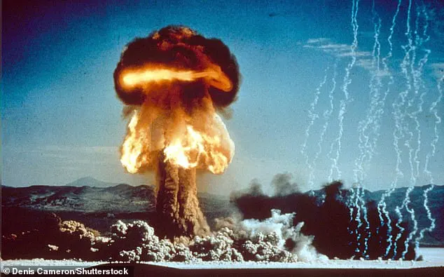 Mr Eisnpress warns that allowing AI to control nuclear weapon systems will not reduce the threat of an error but actually increase it. AI makes decisions too fast for humans to control and small errors could quickly escalate into a thermonuclear ‘flash war’  (stock image)